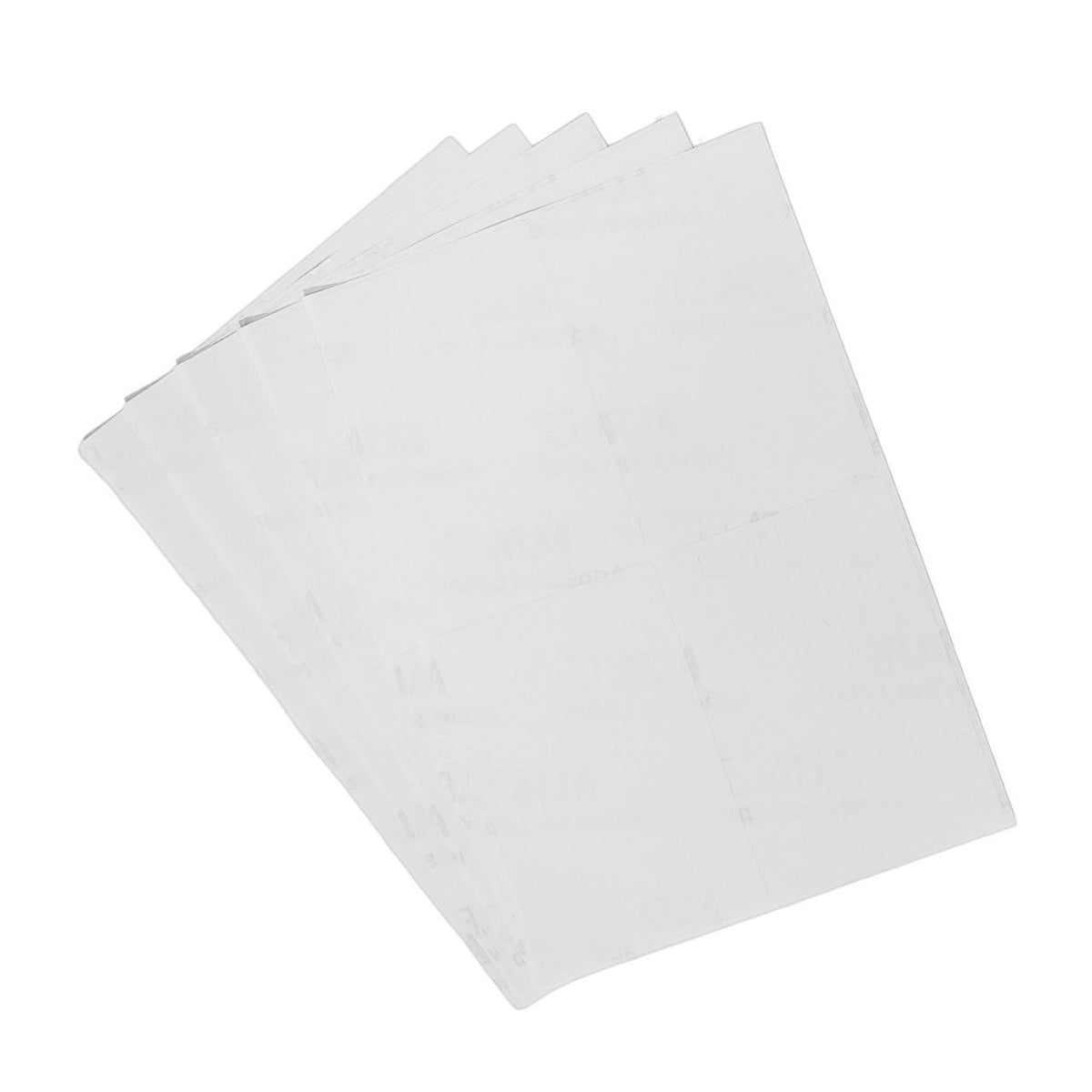 ETIQUETAS ADHESIVAS MULTIUSO PARA IMPRESION Y ESCRITURA CUADRADAS ALFA 11X16.4CM