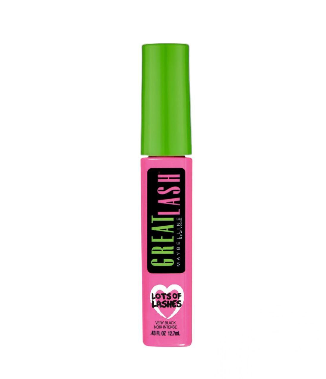 RIMEL SIN GRUMOS MAYBELLINE NEW YORK 141 VERY BLACK GREATLASH 12.7ML