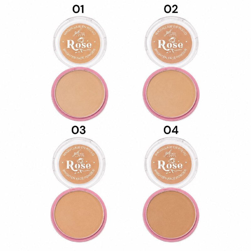 POLVO DE MAQUILLAJE COMPACTO SELLADOR Y MATIFICANTE YH BEJA COSMETICS 15G