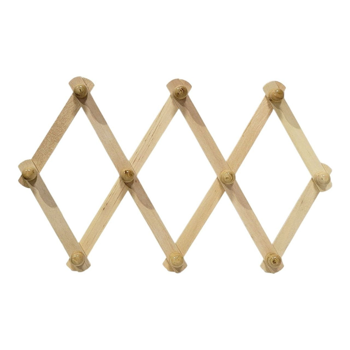 PERCHERO DE MADERA EXPANDIBLE CON 10 GANCHOS LOTUS