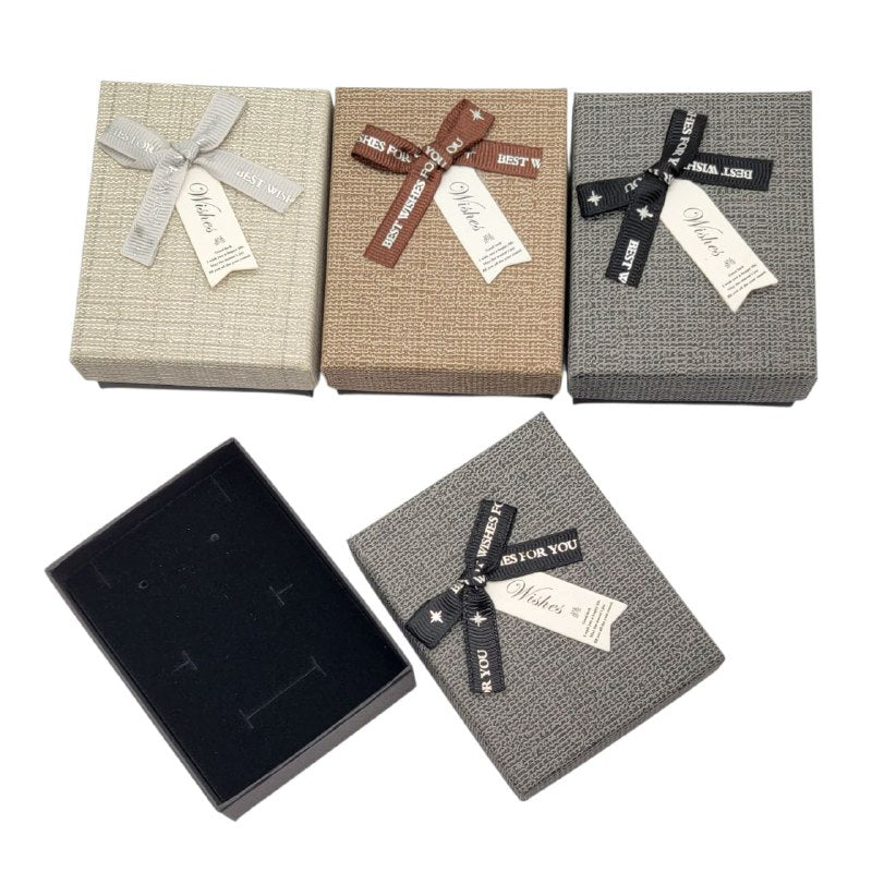 CAJA DE REGALO PARA SET DE JOYERIA MEDIDA 7X9