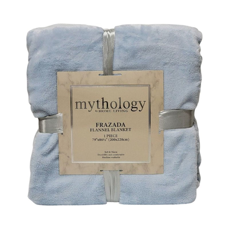 COBIJA FRAZADA MANTA DE FRANELA CON TEXTURA ULTRA SUAVE MYTHOLOGY BY HOME LIVING 200X220CM