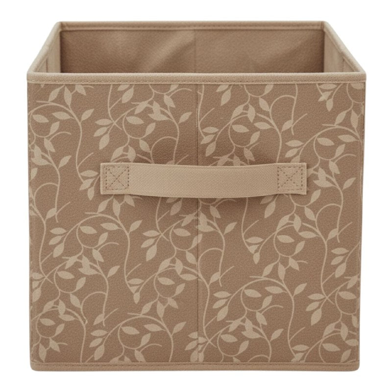 ORGANIZADOR CAJA DE ALMACENAMIENTO PLEGABLE, CESTA PARA LIBROS, JUGUETES, ROPA Y MAS CLOSET ESSENTIALS 26.7CMX27.9X26.7CM