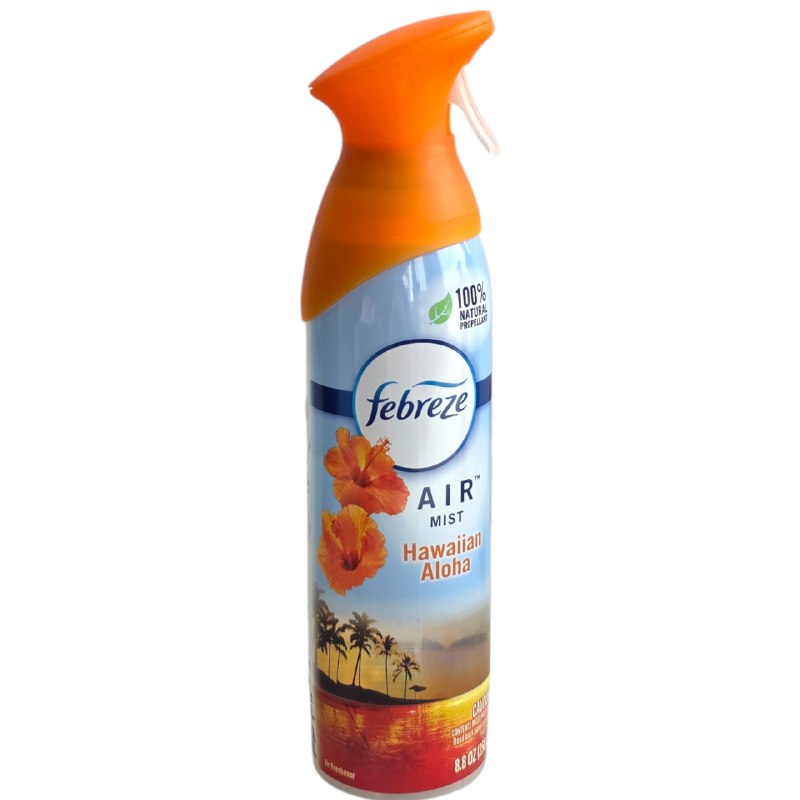 AMBIENTADOR AROMATIZANTE EN SPRAY DE BRISA HAWAIANA FEBREZE 250G