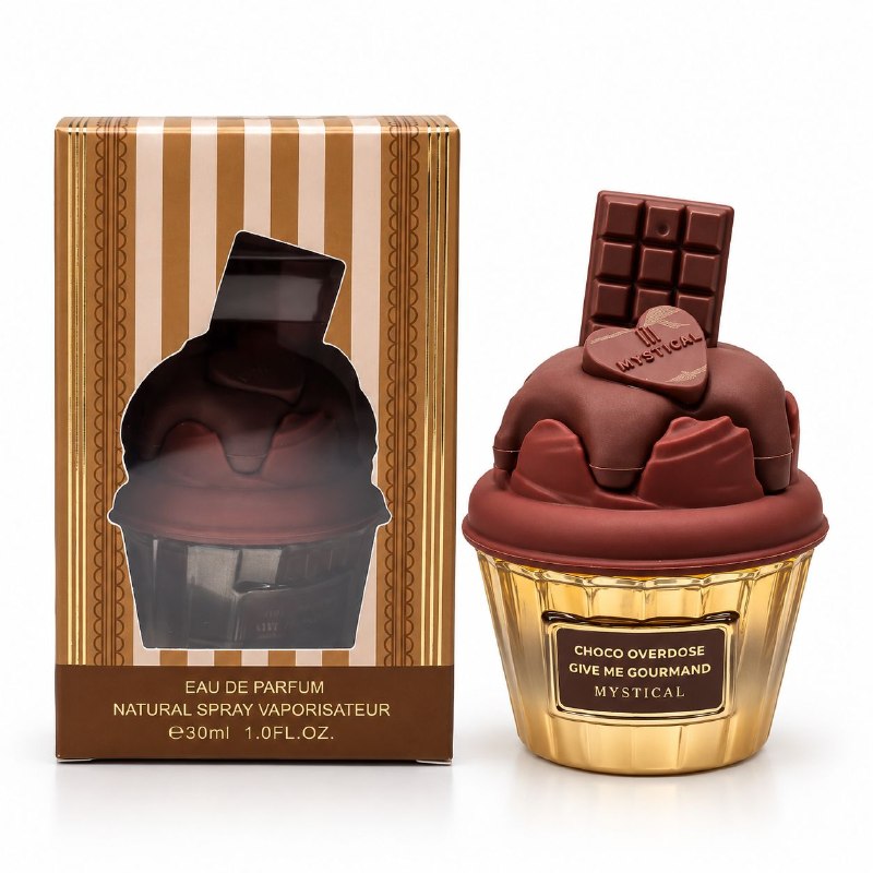 MYSTICAL CHOCO OVERDOSE GIVE ME GOURMAND EDP 30ML (M) (AROMA SIMILAR LATTAFA CHOCO OVERDOSE GIVE ME GOURMAND)