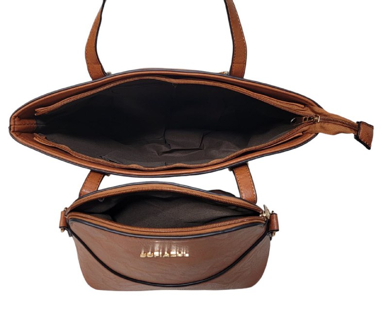 CARTERA ECONOMICA EN SET 4 PIEZAS SOFIAZUL