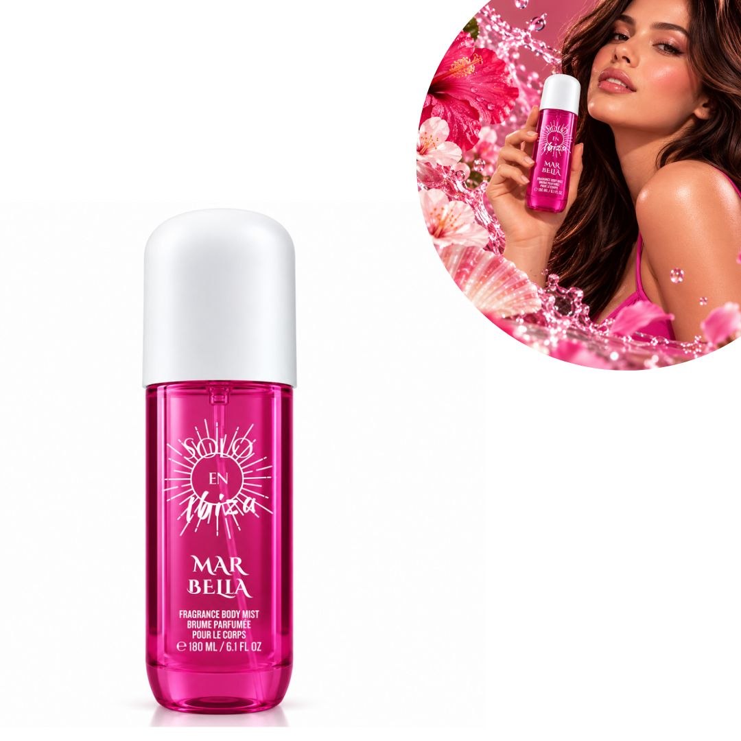 BODY MIST SOLO EN IBIZA MAR BELLA PRODUCTO AMERICANO 180ML