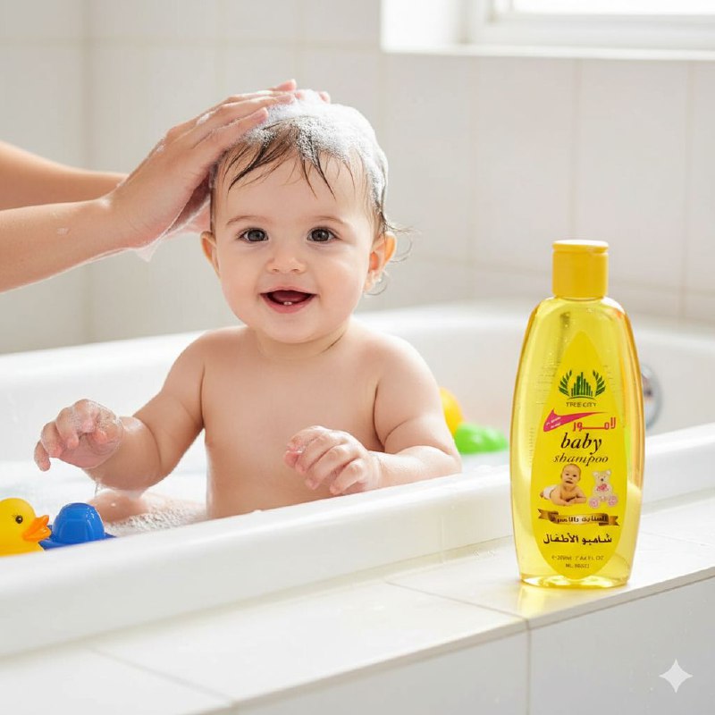 SHAMPOO PARA EL CABELLO PARA BEBES QUE DA BRILLO Y SUAVIDAD TREE CITY 200ML