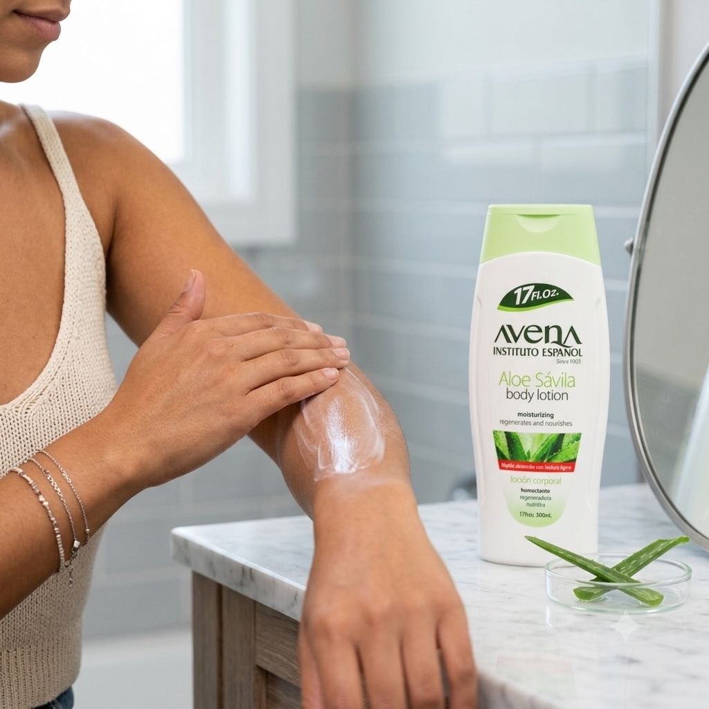 CREMA CORPORAL HIDRATANTE Y REGENERADORA DE ALOE VERA AVENA INSTITUTO ESPAÑOL 500ML