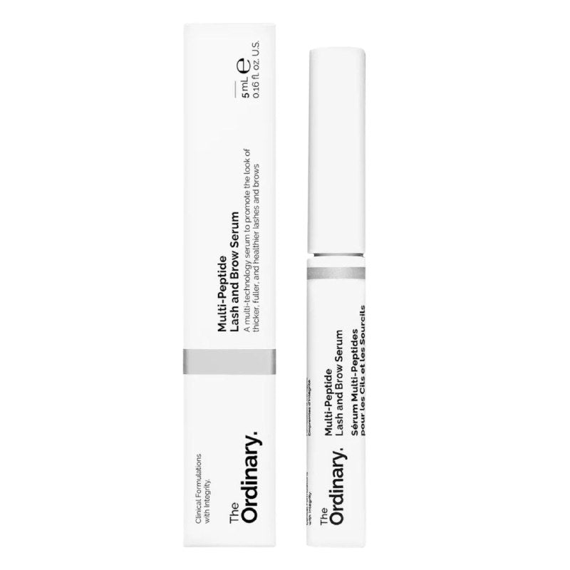 SUERO FACIAL DE PEPTIDOS PARA EL CRECIMIENTO DE PESTAÑAS Y CEJAS A BASE DE AGUA THE ORDINARY 5ML