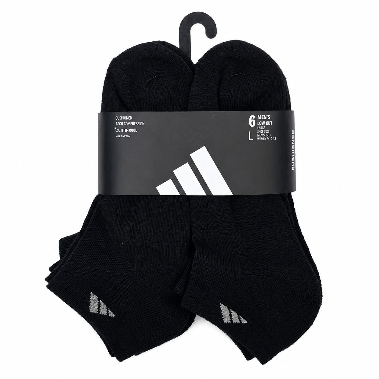CALCETA TOBILLERA ORIGINAL ADIDAS 6 PARES