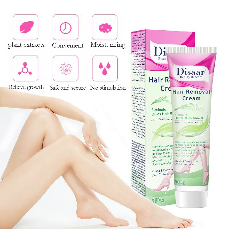 CREMA CORPORAL DEPILADORA DE ACCION RAPIDA DISAAR 100G