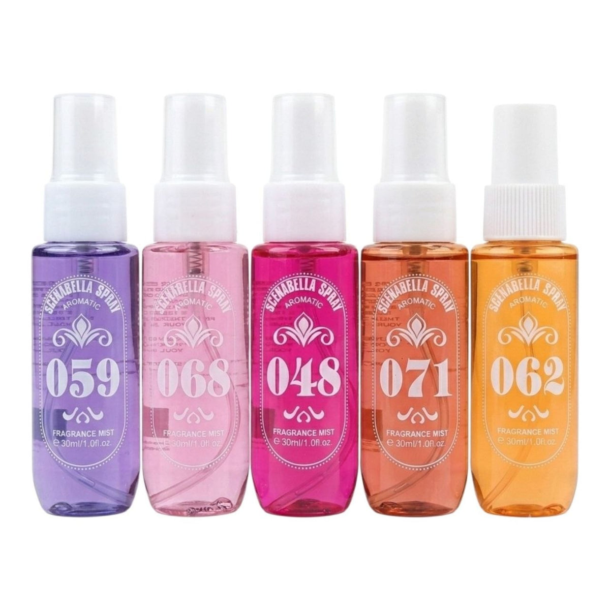 SET MINI SCENABELLA 30MLX5 (M) (AROMA SIMILAR A SOL DE JANEIRO)