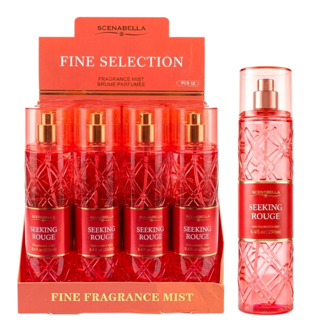 SPLASH SCENABELLA SEEKING ROUGE 250ML (M) (AROMA SIMILAR A BATH & BODY WORKS SEEING ROUGE)