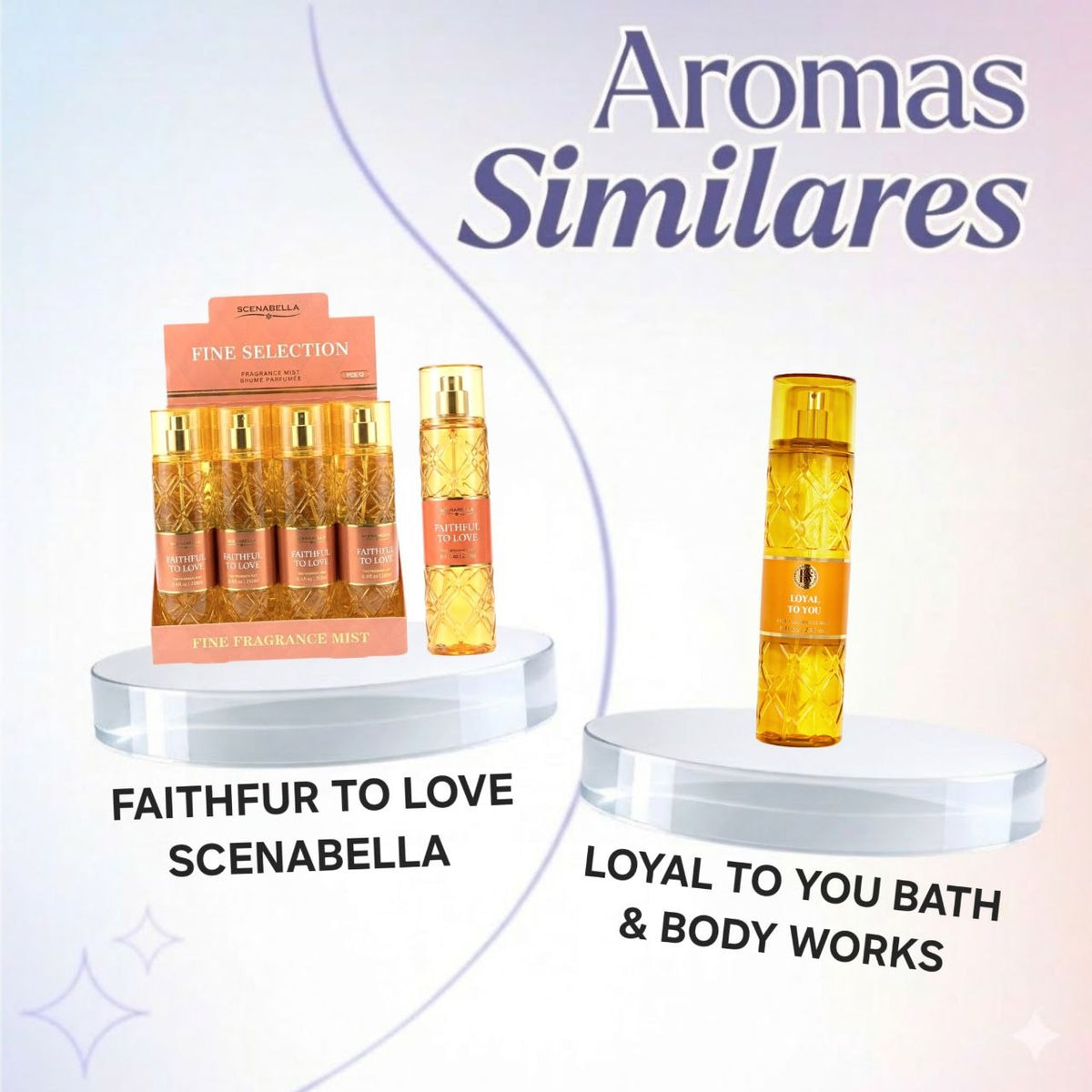 SPLASH SCENABELLA FAITHFUL TO LOVE 250ML (M) (AROMA SIMILAR A BATH & BODY WORKS LOYAL TO YOU)