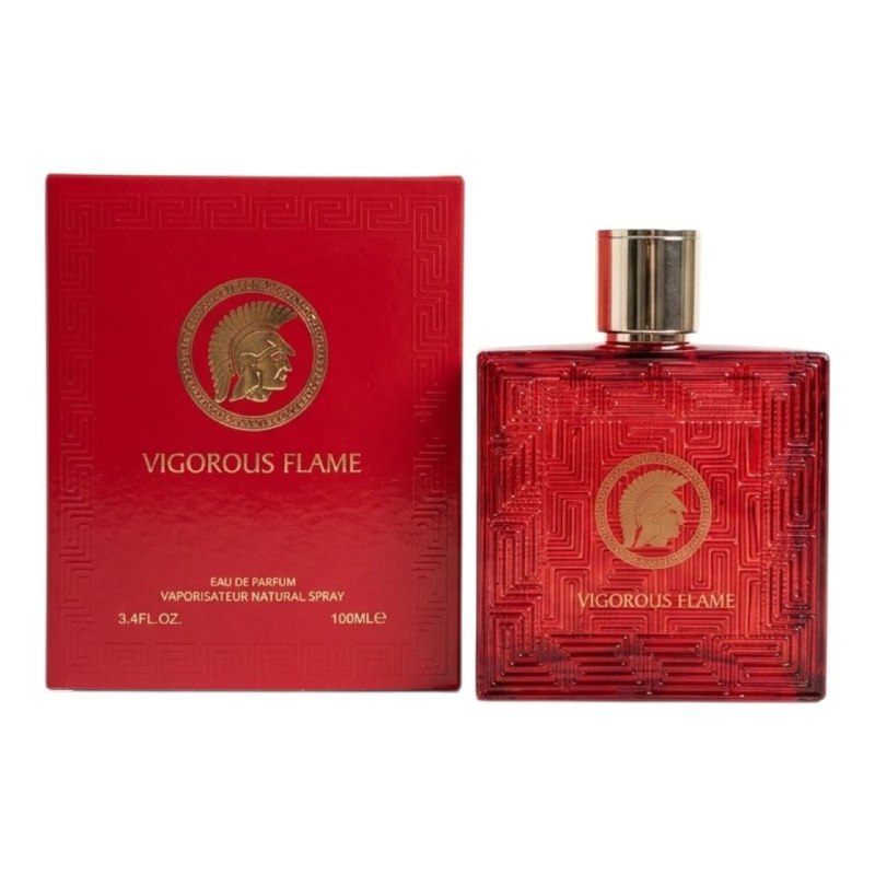 LOVALI VIGOROUS FLAME EDP 100ML (H) (AROMA SIMILAR A VERSACE EROS FLAME)