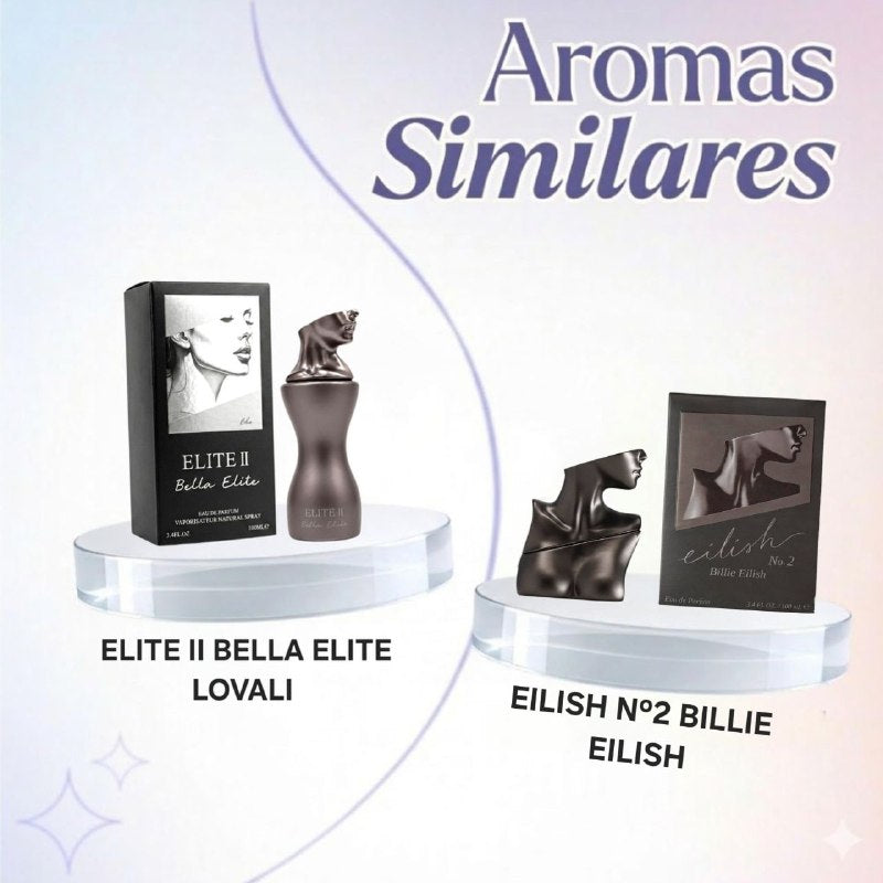 LOVALI ELITE II BELLA ELITE EDP 100ML (M) (AROMA SIMILAR BILLIE EILISH EILISH N°2)