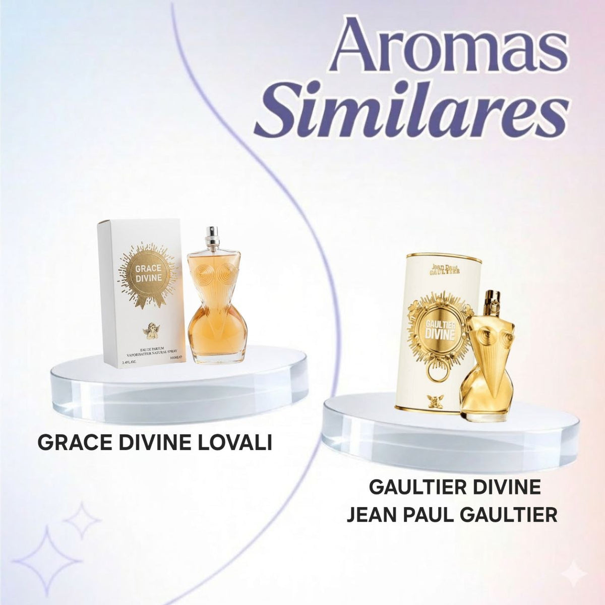 LOVALI GRACE DIVINE EDP 100ML (M) (AROMA SIMILAR A JEAN PAUL GAULTIER GAULTIER DIVINE)