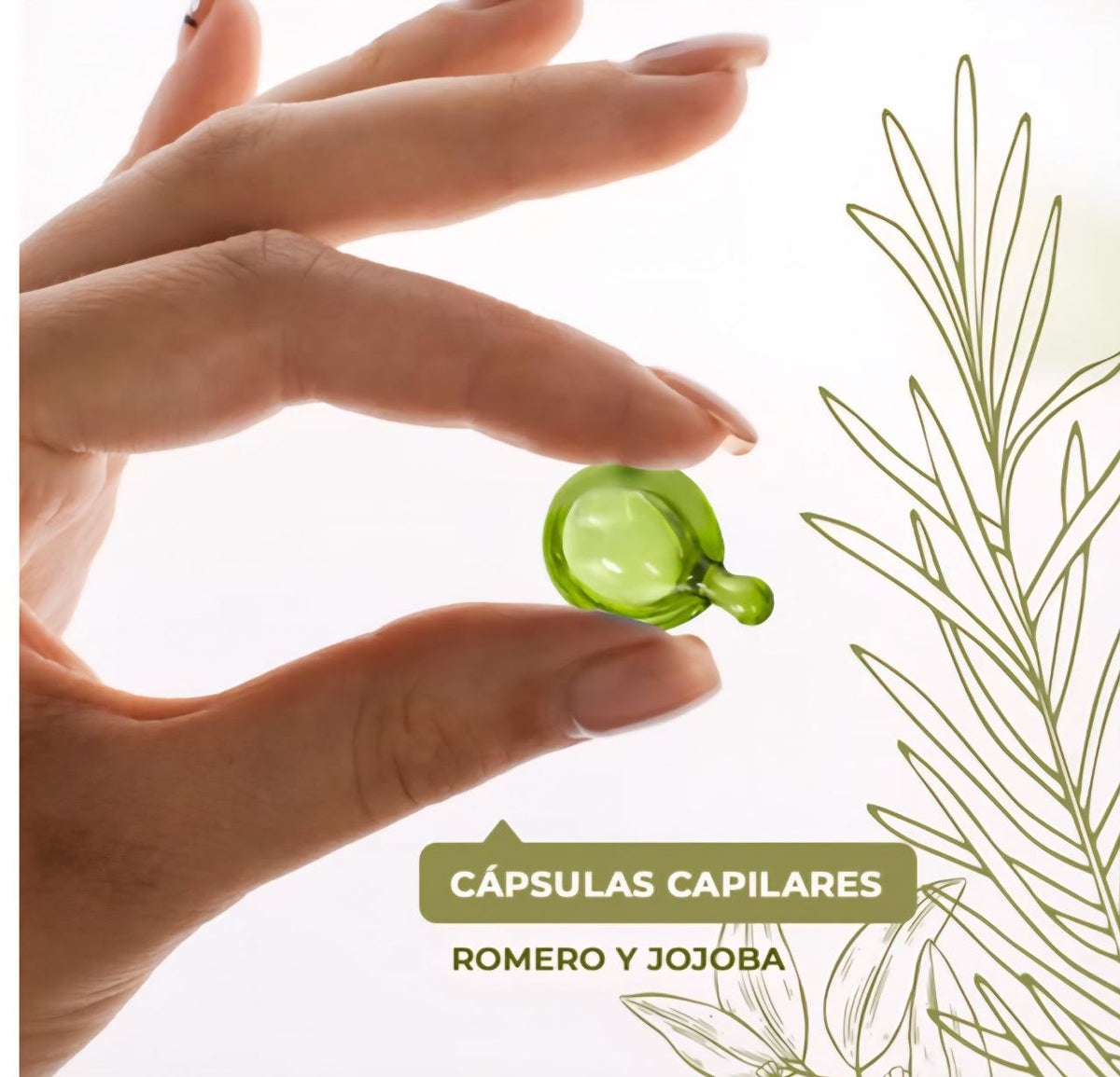 SUERO PARA EL CABELLO EN CAPSULAS FORTALECEDOR Y REPARADOR CON EXTRACTO DE ROMERO Y ACEITE DE JOJOBA 6UND NEVADA