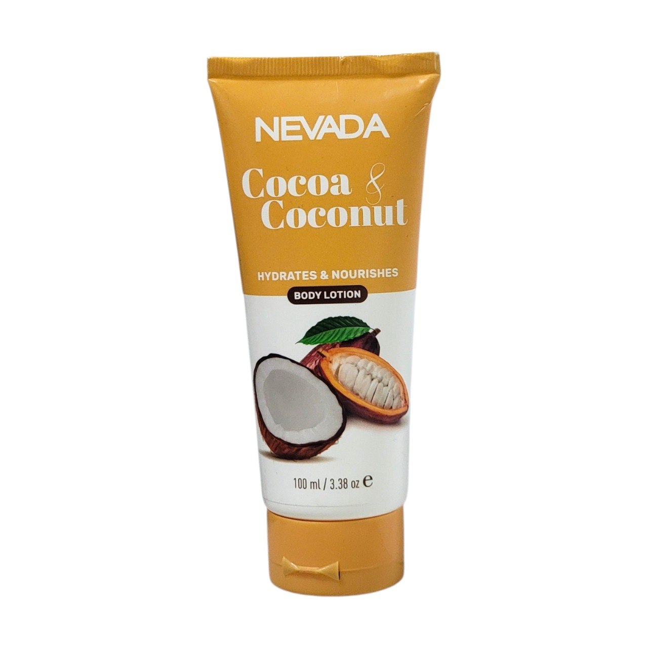 CREMA CORPORAL HIDRATANTE Y NUTRITIVA CON EXTRACTO DE COCO Y COCOA NEVADA 100ML