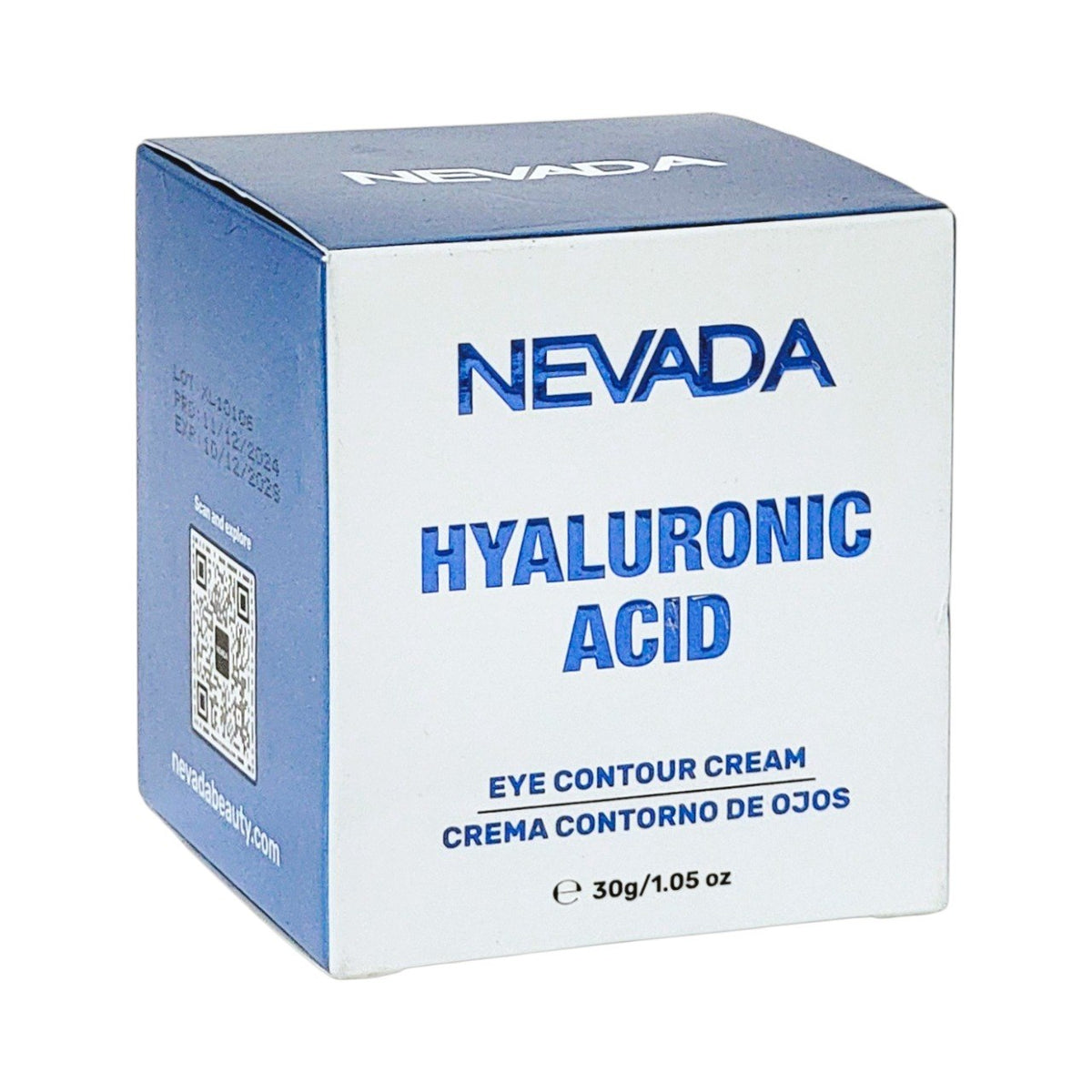 CREMA PARA EL CONTORNO DE OJOS REVITALIZANTE CON ACIDO HIALURONICO NEVADA 30G