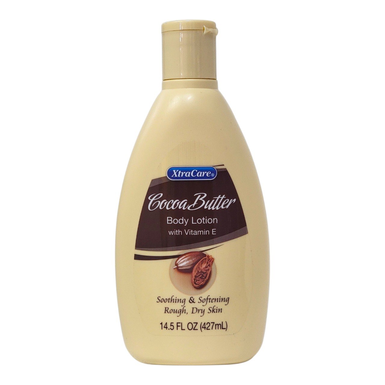 CREMA CORPORAL HIDRANTE Y SUAVIZANTE CON MANTECA DE CACAO Y VITAMINA E XTRACARE 427ML