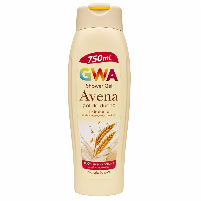 GEL DE DUCHA DE AVENA HIDRATANTE Y REFRESCANTE GWA CORPORATION 750ML