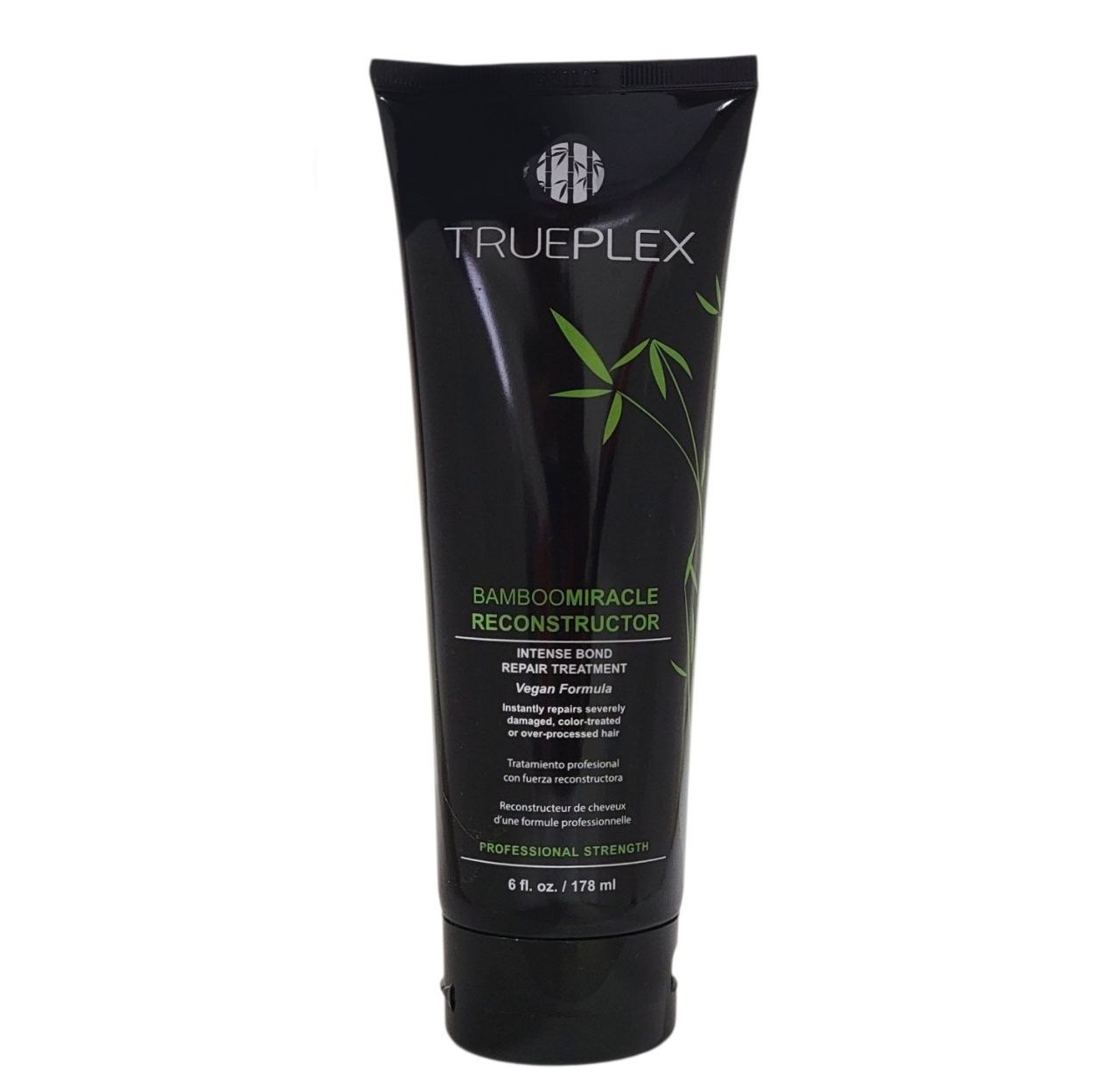 TRATAMIENTO RECONSTRUCTOR INTENSIVO PARA CABELLO DAÑADO CON EXTRACTO DE BAMBU CISTEINA Y ACEITE DE ARGAN TRUEPLEX 178ML