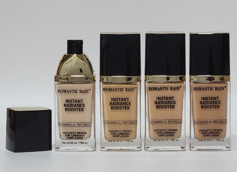 BASE LIQUIDA REFUERZO DE LUMINOSIDAD INSTANTANEO IMPERMEABLE 4 TONOS (DUPE DE DIOR)