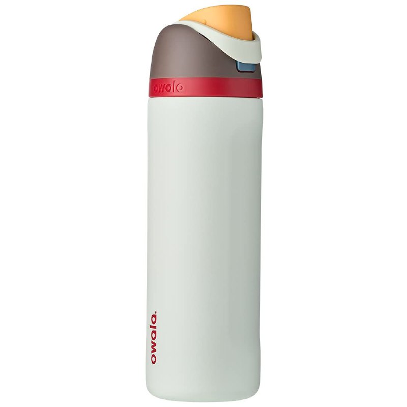 BOTELLA DE AGUA TERMICA CON SISTEMA DE DOBLE HIDRATACION COLOR BLANCO OWALA 24OZ PRECIO POR MAYOR ES POR CAJA