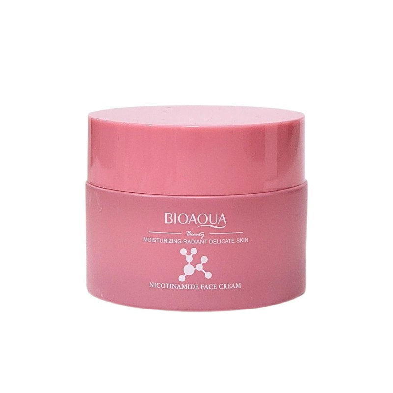 CREMA FACIAL HIDRATANTE E ILUMINADORA DE NICOTINAMIDA BIOAQUA 60G