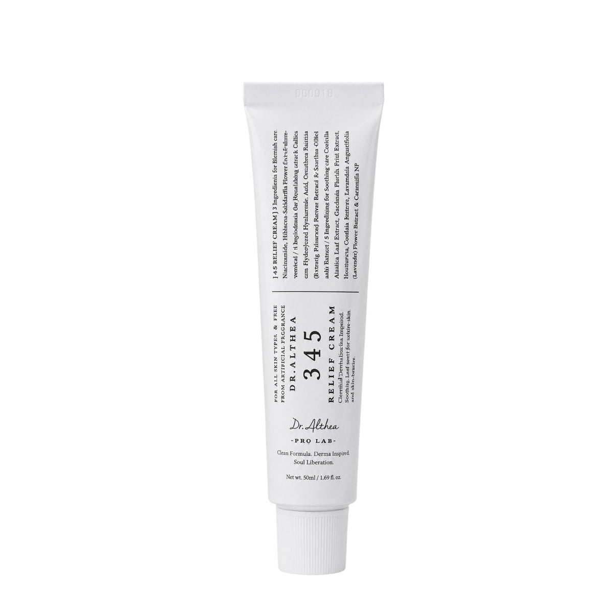 CREMA FACIAL HIDRATANTE EQULIBRANTE Y REGENERADORA 345 RELIEFC CREAM DR. ALTHEA 50ML