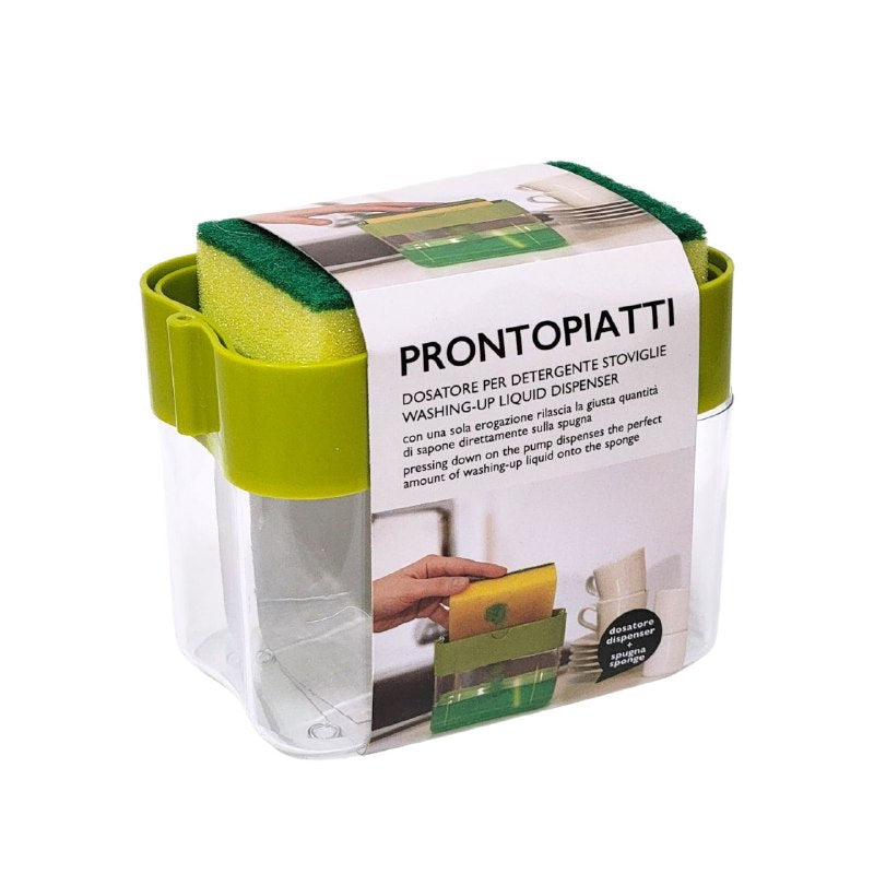 DISPENSADOR DE JABON PARA ESPONJA PRONTOPIATTI 12X14X9CM
