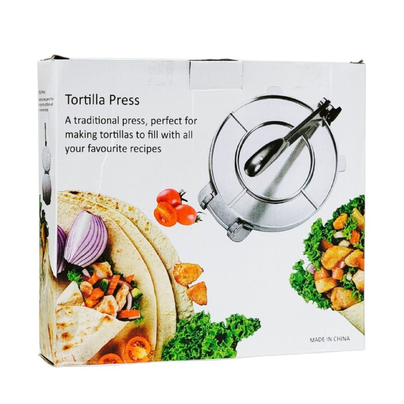 PRENSA MANUA PARA TORTILLAS TRADICIONAL DE ALEACION DE ALUMINIO PREMIUM