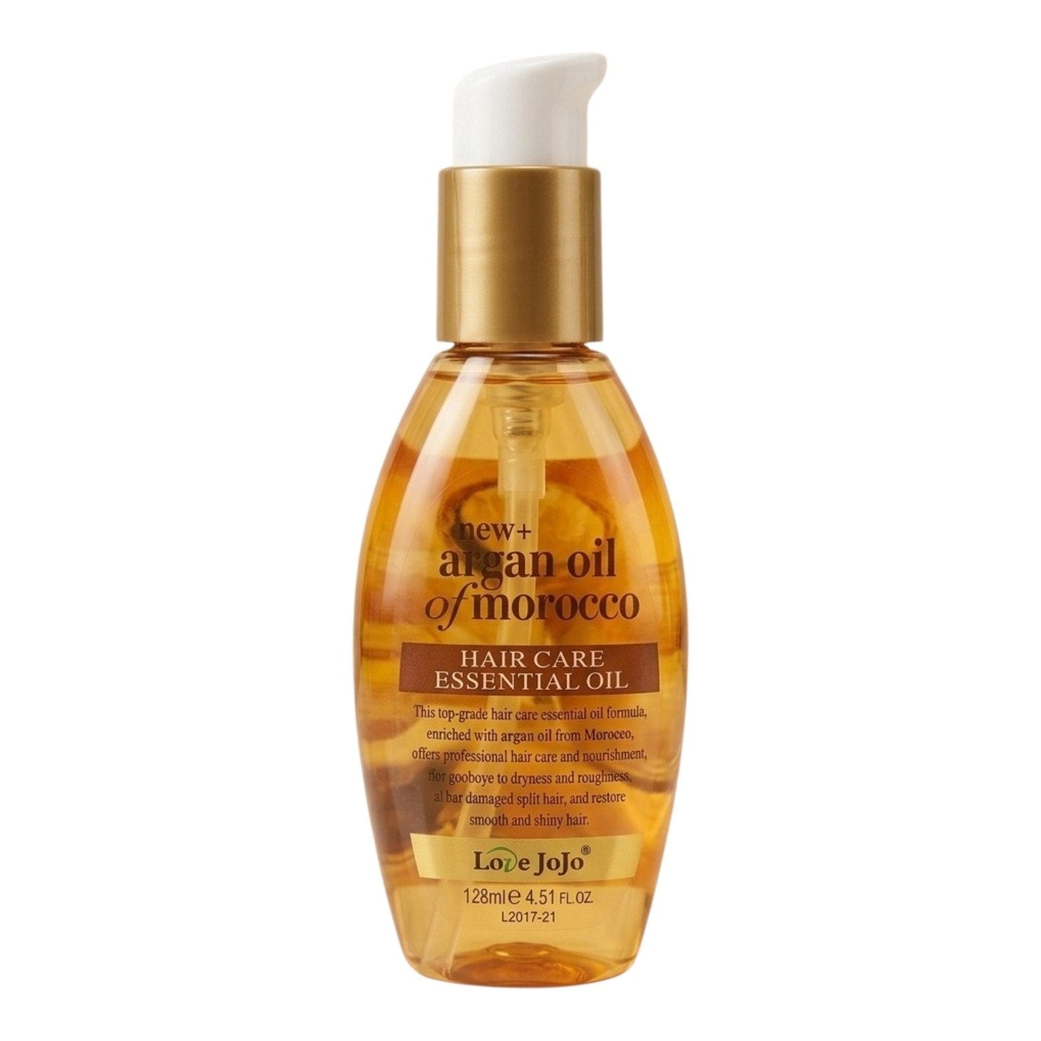 SPRAY PARA EL CABELLO CON ACEITE DE ARGÁN SUAVIZAR Y REALZAR LOVE JOJO 128ML