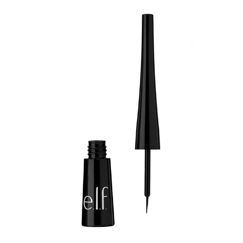 DELINEADOR DE OJOS LIQUIDO COLOR NEGRO INTENSO DE PUNTA FINA ELF 4.2ML