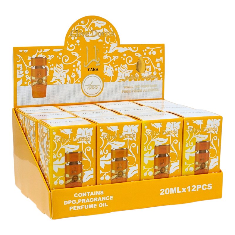 CLIVE DORRIS MINI PERFUME YARA TOUS 20ML (M) (AROMA SIMILAR LATTAFA YARA TOUS EDP)