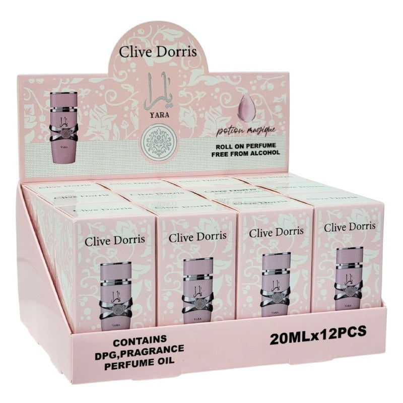 CLIVE DORRIS MINI PERFUME YARA 20ML (M) (AROMA SIMILAR LATTAFA YARA EDP)