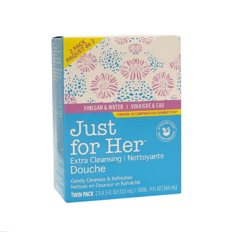 GEL DE DUCHA INTIMO PARA MUJER SUAVE Y REFRESCANTE JUST FOR HER 133MLX2