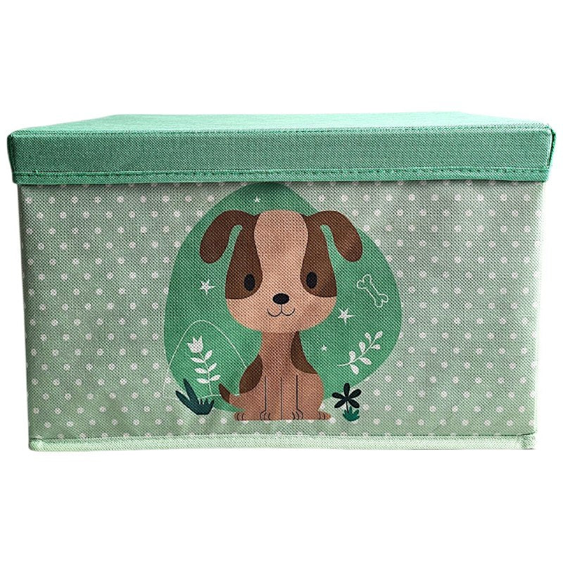 ORGANIZADOR CAJA DE ALMACENAMIENTO MULTIUSOS PARA NIÑOS DE TELA CON INTERIOR REFORZADO 25X30X40CM