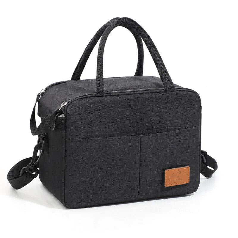LONCHERA TERMICA PORTATIL DE GRAN CAPACIDAD IMPERMEABLE 25X9CM