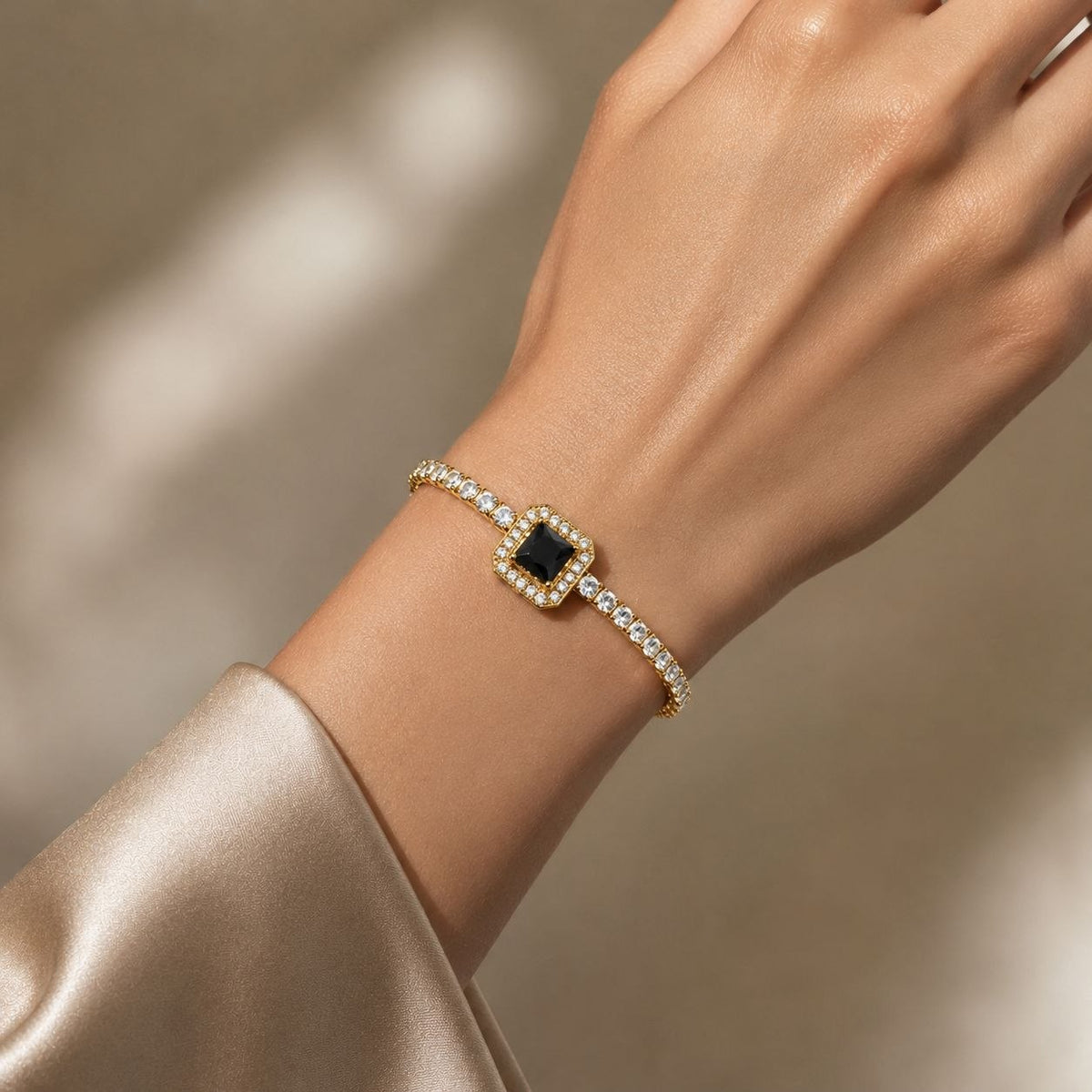 PULSERA DE ENCHAPE PARA DAMA