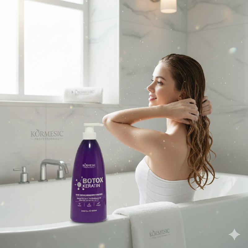 ACONDICIONADOR ALISANTE RARADOR Y NUTRITIVO DE BOTOX QUERATINA Y COLAGENO KORMESIC 1000ML