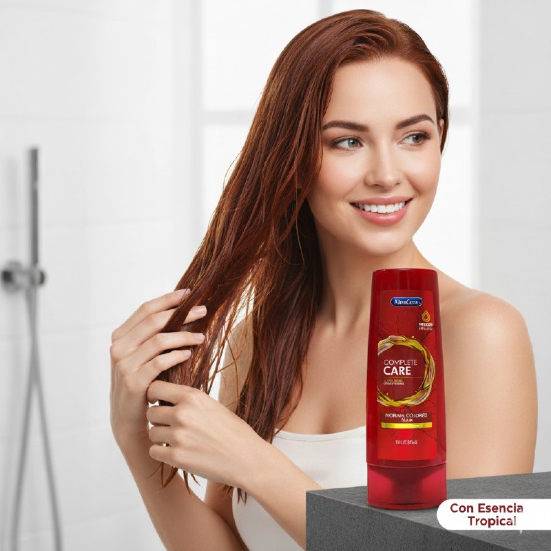ACONDICIONADOR DE CUIDADO COMPLETO APORTA BRILLO DE COLOR AROMA TROPICAL XTRACARE 385ML