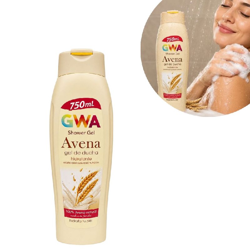 GEL DE DUCHA NUTRITIVO DE AVENA HIDRATANTE GWA CORPORATION 750ML