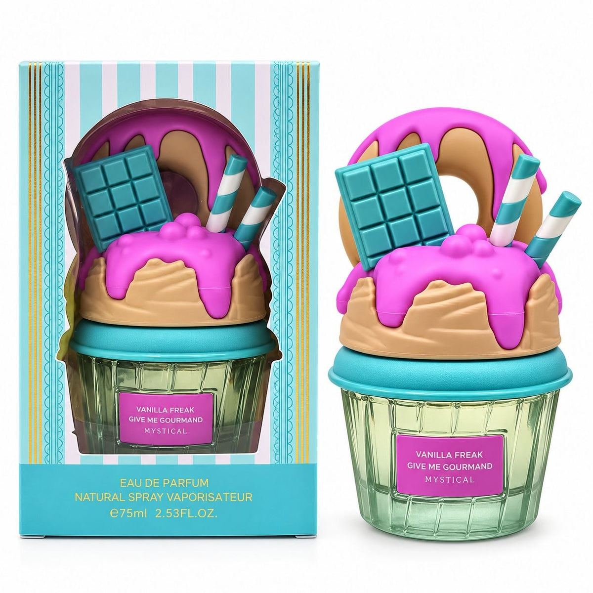 PERFUME ECONOMICO GIVE ME GOURMAND VANILLA FREAK EDP 75ML (M)