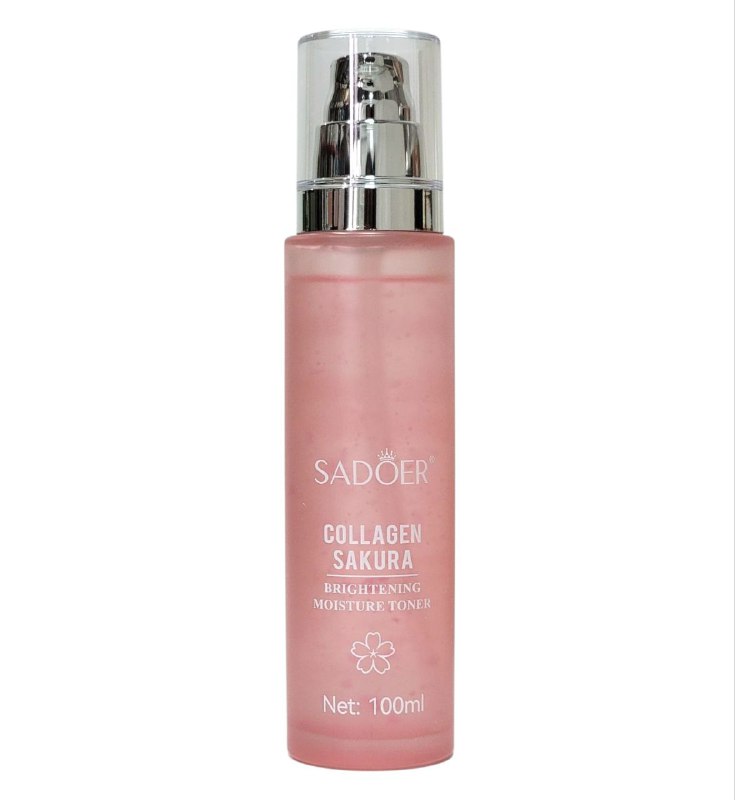 TONICO FACIAL HIDRATANTE E ILUMINADOR CON ESENCIA DE FLOR DE CEREZO SADOER 100ML