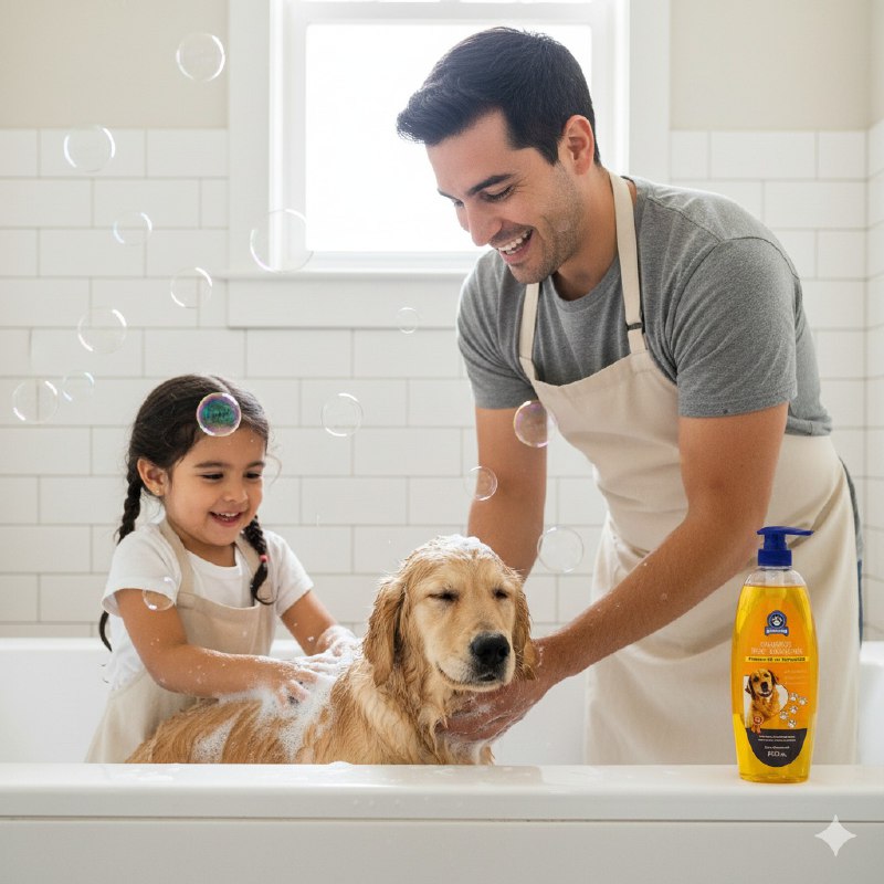 SHAMPOO PARA PERROS MEDICADO Y COSMETICO ANTIPULGAS Y ANTISEPTICO MAXCOTAS 750ML