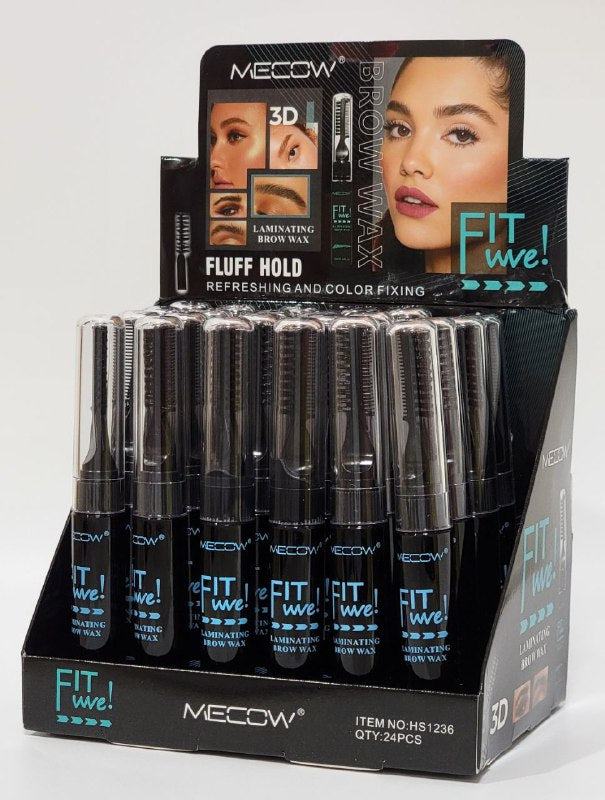 GEL PARA CEJAS PARA LAMINAR CEJAS REFRESCANTE FIJADOR DE COLOR 3D MECOW 13ML (DUPE DE MAYBELLINE)