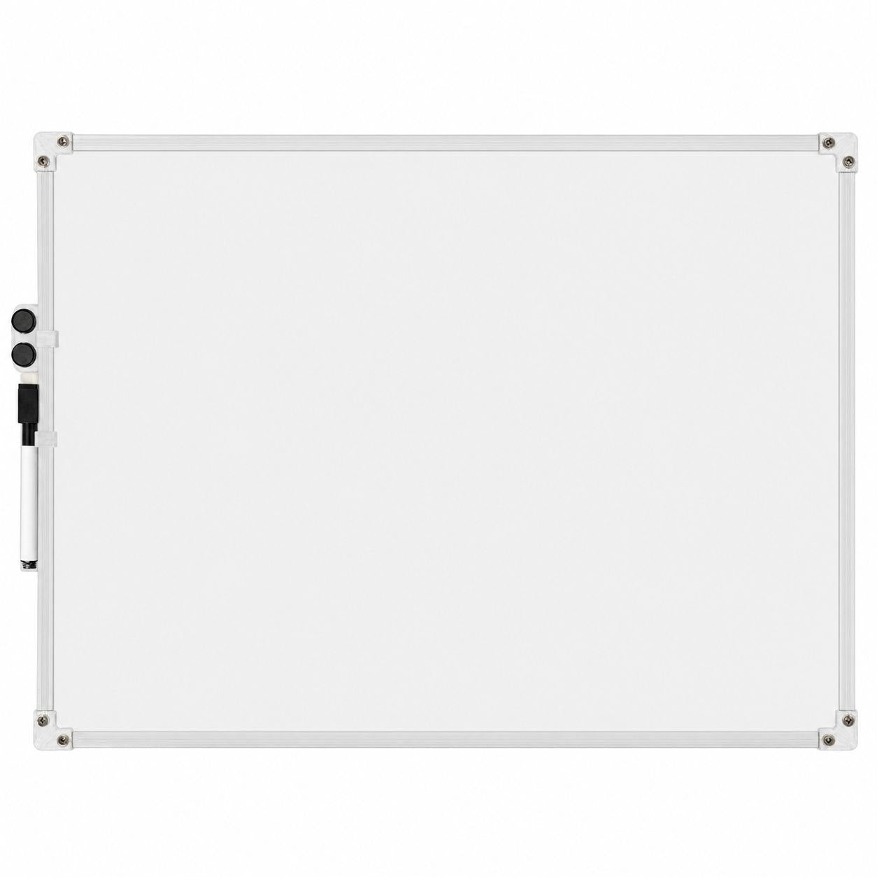 PIZARRA BLANCA DE DOBLE CARA PARA ESCRIBIR, ES IDEAL PARA LLEVAR A CUALQUIER PARTE 50CMX35CM